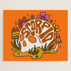 Scorpio Skull Jigsaw Puzzle Gallery Image 1