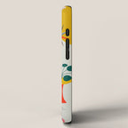 Retro black cat & record player iPhone Case Gallery Image 2