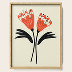 Flower09 Serving Tray Gallery Image 1
