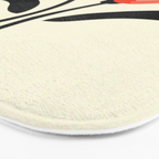 Flower09 Bath Mat Gallery Image 3