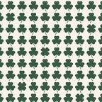 Clovers XXXVIII Dark Green Botanical Pattern Coffee Mug Gallery Image 2