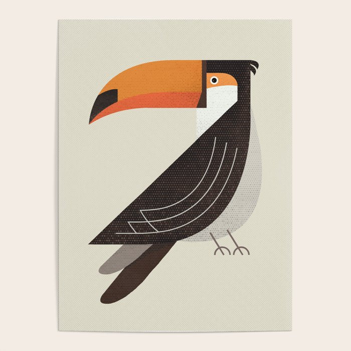 Whimsy Toucan Poster Gallery Image 1