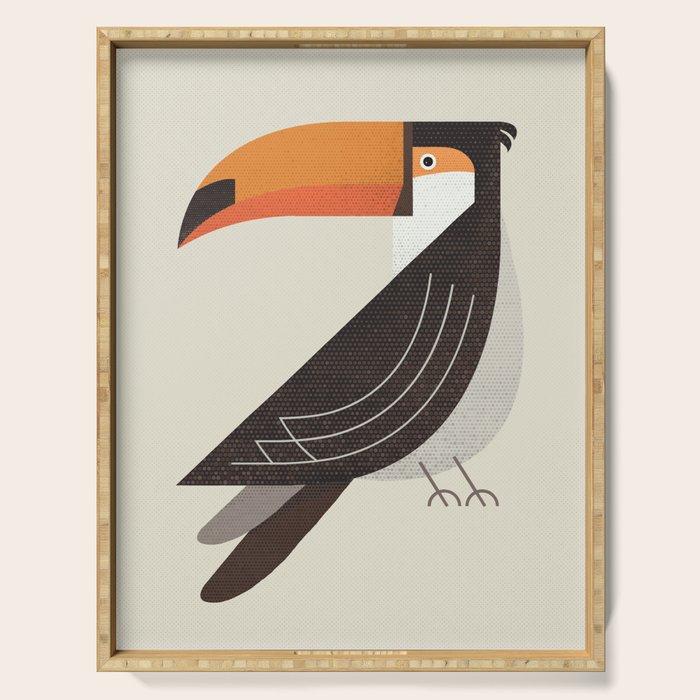 Whimsy Toucan Serving Tray Gallery Image 1