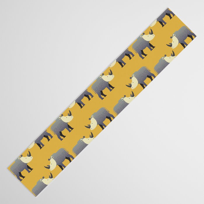 Whimsy Rhinoceros II Table Runner Gallery Image 3