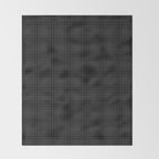 grey and black plaid Throw Blanket Gallery Image 2