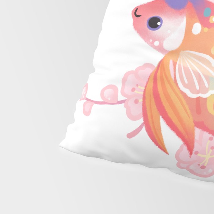 Koi betta Pillow Sham Gallery Image 4