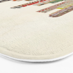 denver colorado skyline Bath Mat Gallery Image 3