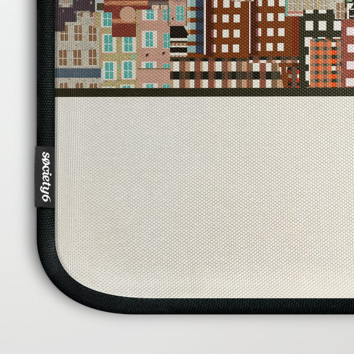 denver colorado skyline Laptop Sleeve Gallery Image 3