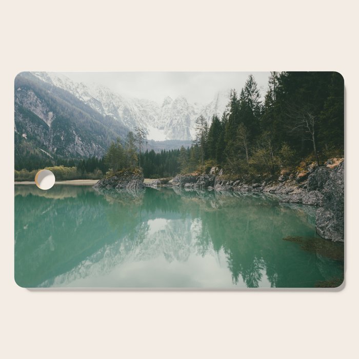Turquoise lake - Landscape and Nature Photography Cutting Board Gallery Image 1