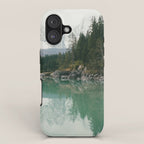 Turquoise lake - Landscape and Nature Photography iPhone Case Gallery Image 1