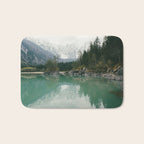 Turquoise lake - Landscape and Nature Photography Bath Mat Gallery Image 1