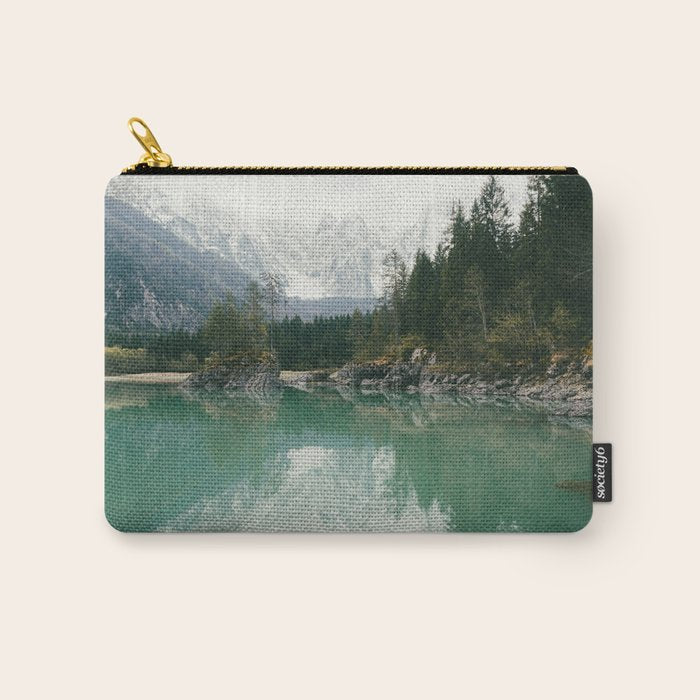 Turquoise lake - Landscape and Nature Photography Carry All Pouch Gallery Image 1