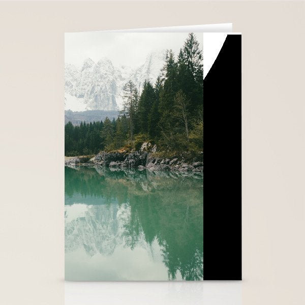 Turquoise lake - Landscape and Nature Photography Stationery Card Gallery Image 1