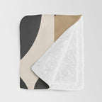 Abstract Foliage 3 Throw Blanket Gallery Image 3
