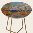 Tom Thomson The Lake, Bright Day 1916 Canadian Landscape Artist Side Table Gallery Image 2