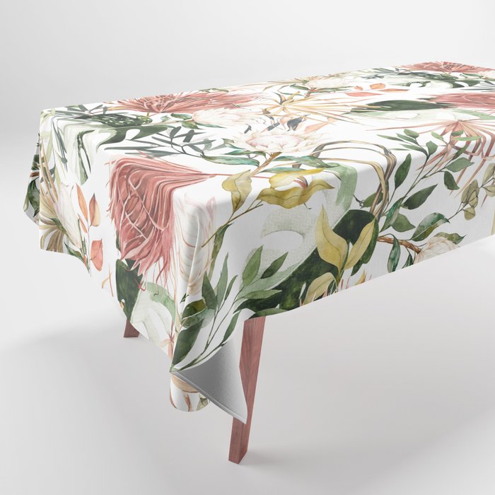 Bohem tropical bloom 003 Tablecloth Gallery Image 1