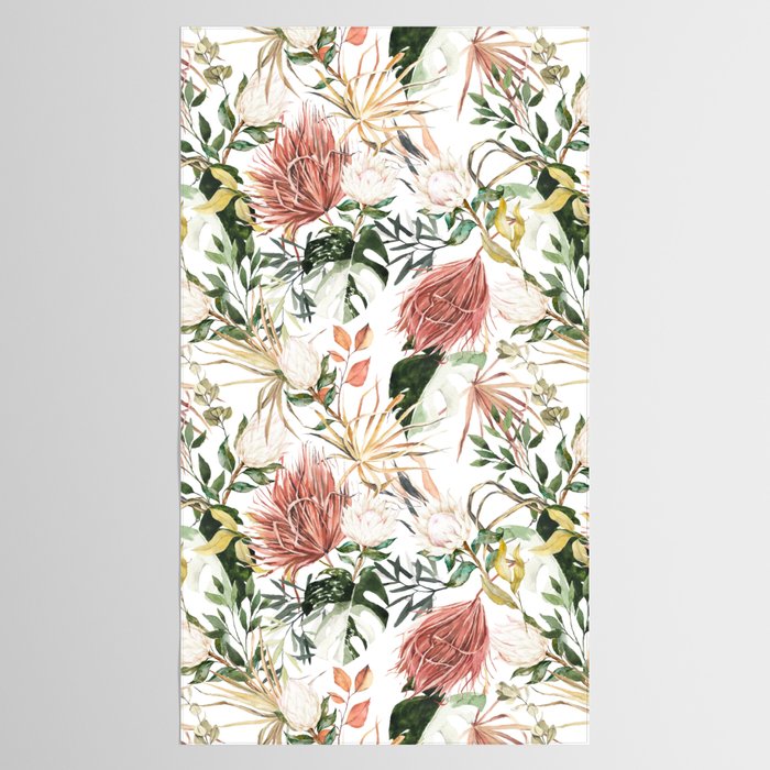 Bohem tropical bloom 003 Tablecloth Gallery Image 2