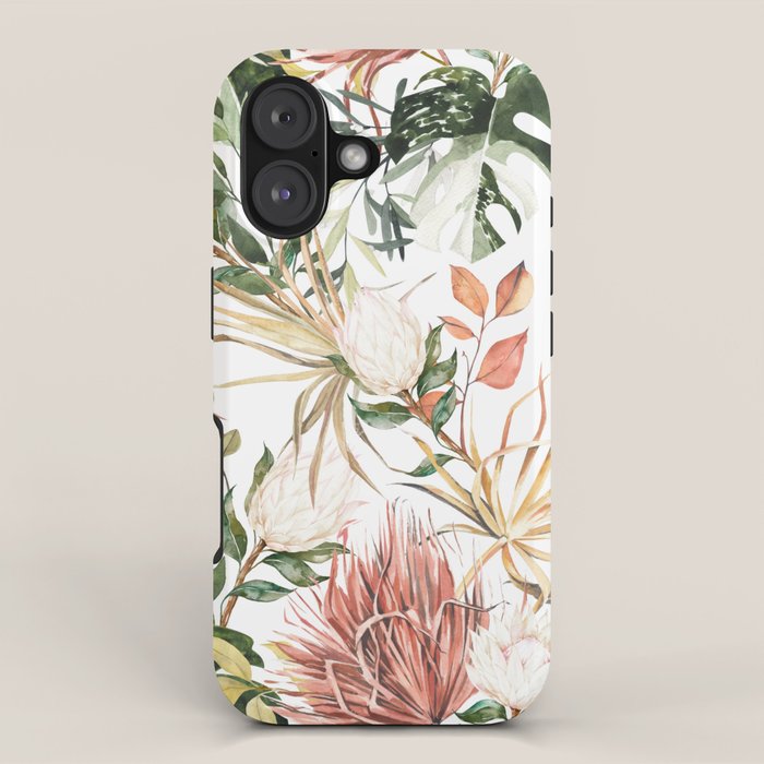 Bohem tropical bloom 003 iPhone Case Gallery Image 1