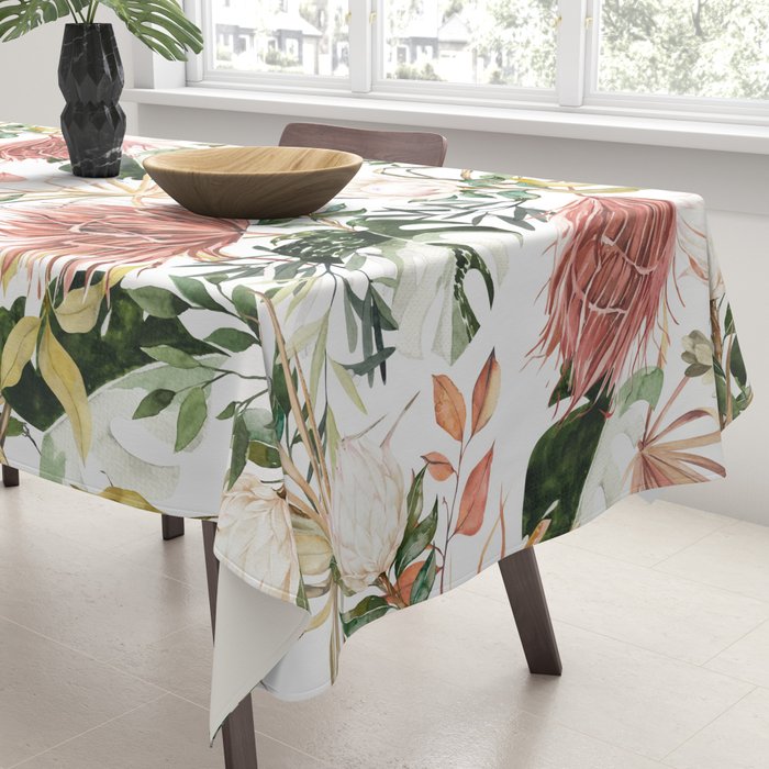 Bohem tropical bloom 003 Tablecloth Gallery Image 3