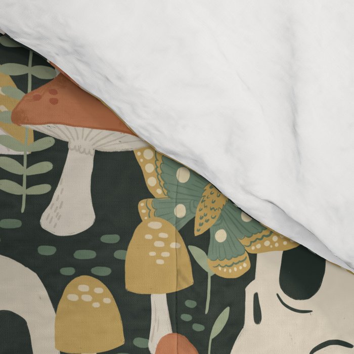 Death Mushrooms Comforter Gallery Image 4