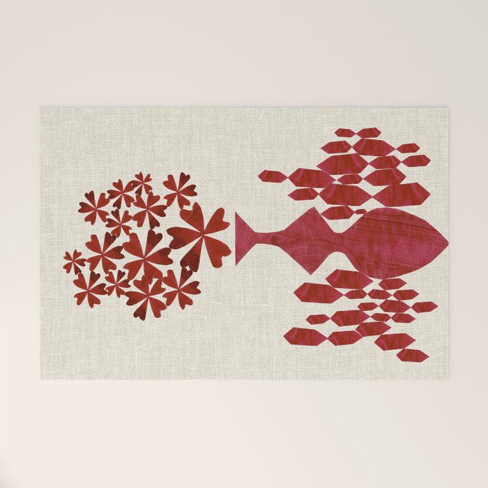 Diamond Blossom Welcome Mat Gallery Image 1