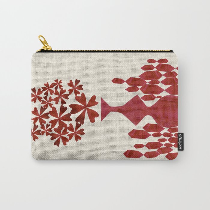 Diamond Blossom Carry All Pouch Gallery Image 1