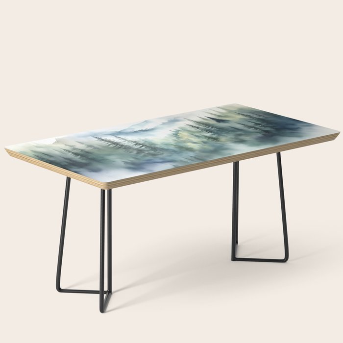 Treetops in the Mist Coffee Table Gallery Image 1