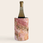 Rose quartz and pastel pink marble Wine Chiller Gallery Image 2