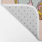Virgo Doodle Letters Bath Mat Gallery Image 2