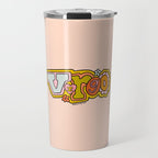 Virgo Doodle Letters Travel Mug Gallery Image 1