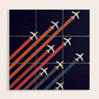 Aerial acrobat Wood Wall Art Gallery Image 1