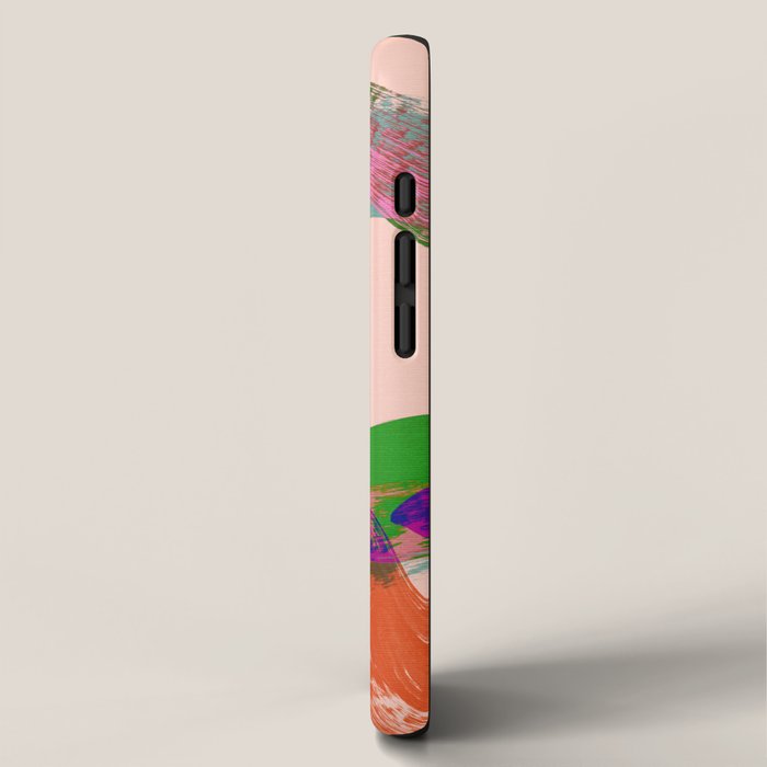 brush strokes abstract 3 iPhone Case Gallery Image 2