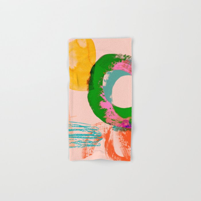 brush strokes abstract 3 Bath Towel Gallery Image 1