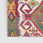 Adana Kilim South East Anatolia Antique Tribal Rug Print Poster Gallery Image 3