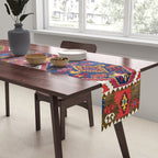 Adana Kilim South East Anatolia Antique Tribal Rug Print Table Runner Gallery Image 2