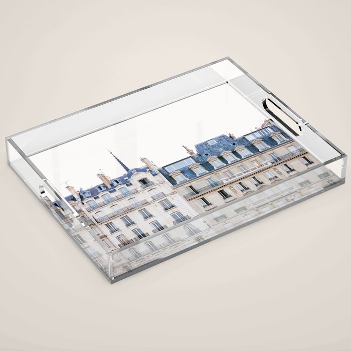 Tres Paris - Travel, Architecture Photography Acrylic Tray Gallery Image 1