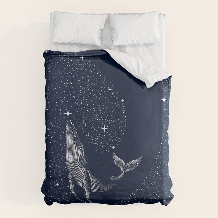 starry whale Duvet Cover Gallery Image 6