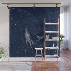 starry whale Wall Mural Gallery Image 1