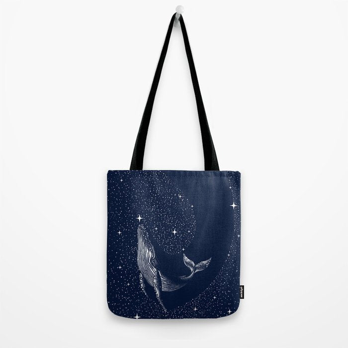 starry whale Tote Bag Gallery Image 2