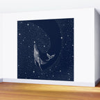 starry whale Wall Mural Gallery Image 2