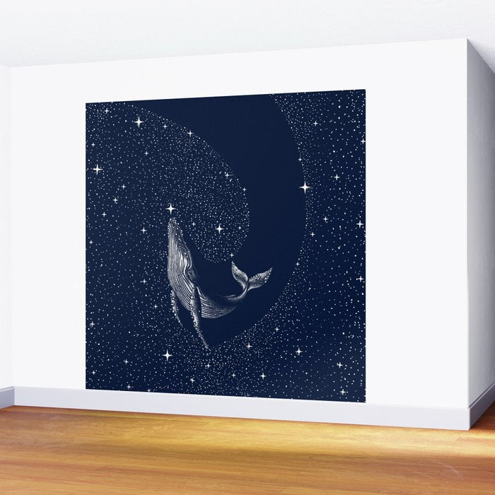 starry whale Wall Mural Gallery Image 2