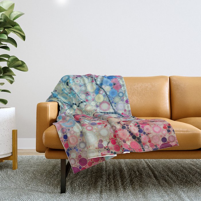 Positive Energy 2 Throw Blanket Gallery Image 1