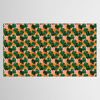 Vibrant Monstera Leaf Pattern Tablecloth Gallery Image 2