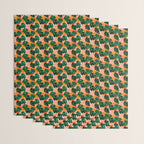 Vibrant Monstera Leaf Pattern Wrapping Paper Gallery Image 3