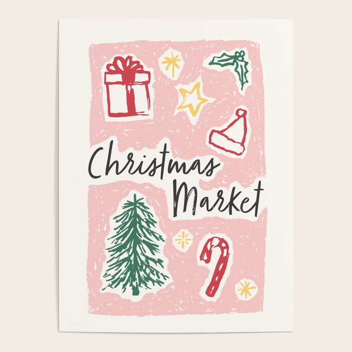 Christmas Market Poster Gallery Image 1