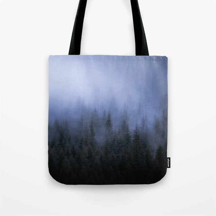 Foggy Forest Tote Bag Gallery Image 1
