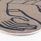 In The Garden No. 3 Bath Mat Gallery Image 3