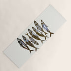 Line Fish Yoga Mat Gallery Image 1
