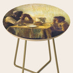 African American Masterpiece 'The Thankful Poor' by Henry Ossawa Tanner Side Table Gallery Image 2