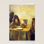 African American Masterpiece 'The Thankful Poor' by Henry Ossawa Tanner Stationery Card Gallery Image 2